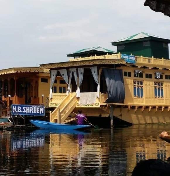 Heritage Shreen Houseboat Srīnagar Buitenkant foto